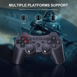 Game Controllers Wireless Controller For PS 3 6-Axis Gamepad With High-Performance Double Vibration USB Charging Cable