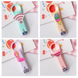 Nail Files Bikini Cartoon Clippers Stainless Steel Cutter For Girls Child Manicure Tools Cute Mini Adt Household Set Women Drop Delive Otmqb