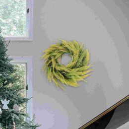 Decorative Flowers Christmas Wreath Decor Xmas Front Door Wall Hanging Outdoor Supplies Garden Ornament