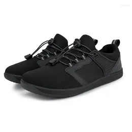 Casual Shoes Men's Wide Sneakers Zero Drop Sole Optimal Relaxation Cross-Trainer Barefoot & Minimalist Shoe Toe Box