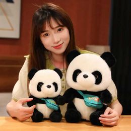 10PCS Decompression Toy Chinese Giant Panda Doll Plush Toy Souvenir Doll Red Panda Rag Doll Children Love Toy Doll Birthday Gift