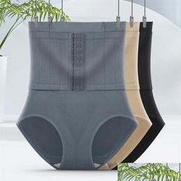 Womens Panties Shaper Sheath Belly Modelling Strap Slimming Underwear Belt Butt Lifter Briefs Waist Trainer Corset Shapewear Reducing Dhlcp