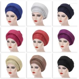 Berets Women Headwrap Headwear Hat With Glitter Perfect For Festivals And Celebrations Breathable Head Cover Headscarf