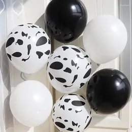 Party Decoration BTRUDI 15pcs 12inch Cartoon Cow Pattern Printed Thicken Latex Balloon Birthday Kid Baby Shower Supplie