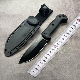 BK2 Outdoor Survival Straight Hunting Knife D2 Drop Point Black Blade Full Tang G10 Handle Outdoor Fixed Blade Knives With Kydex