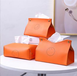 Caixas de tecido guardanapos de designer de moda caixas de papel