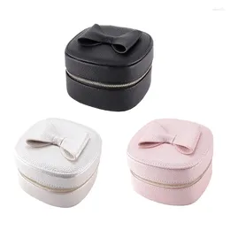 Jewellery Pouches Elegant Packaging Box Durable Display Holder Portable Case For Small Rings Earrings And Accessories