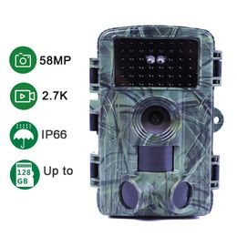 Sports Action Video Cameras 2.7K Video Hunting Shooting Wildlife Trail Night Vision Waterproof 60MP WIFI Photo Outdoor Trap Camera Wildlife Monitoring J240514
