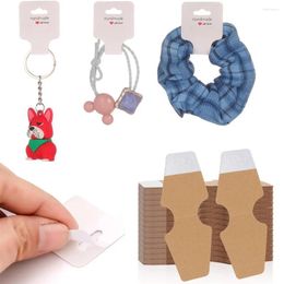 Jewellery Pouches 50Pcs Necklace Bracelets Jewellery Packing Card Display Holder Cardboard Hanging Tag For Small Businesses Supplies