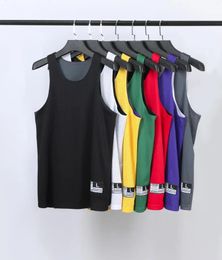 Summer Mesh Breathable Quick Dry Singlets Gym Bodybuilding Workout Tank Tops Mens Fitness Sleeveless Shirt Running Sport Vests 240515