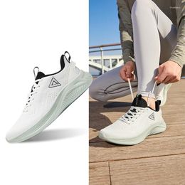 Casual Shoes Pik Integrated Weaving Spring Running Lightweight And Breathable Fitness Training Sports