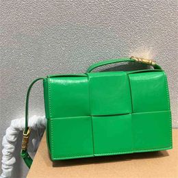 Hip Shoulder Bag Weave Crossbody Bags For Quilted Women Designer Handbag Fashion Leather Handbags Purses Ladies 0509