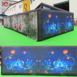 Оптовые мероприятия на открытом воздухе Halloween Playhouse Labyrinth 10x5m Гигантский надувной надувной магист