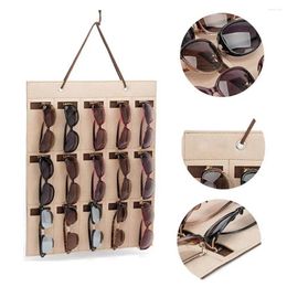 Storage Bags Wall Hanging Bag Convenient Sunglasses Container Eyeglass Wear Resistant Display