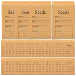 Gift Wrap 50 Pcs Seeds For Garden Cash Envelope Packets Envelopes Mini Container Paper Small