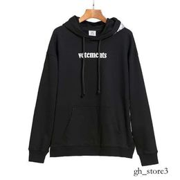 vetements hoodie 22SS Red Label Sticker 100 Cotton EU Size Vetements Hoodies Men Women High Street Streetwear Autumn Winter Pullover 500