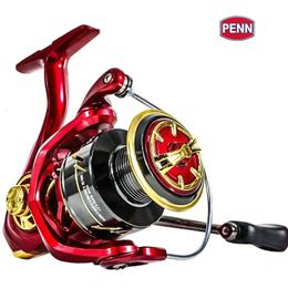 penn Fishing Spinning Reel Metal Spool Carp Gear ratio 5.2 1 Fishing Reel 1000-6000 Metal Line Cup Sea Tackle 240509