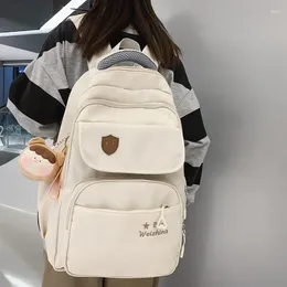 School Bags Nylon Women Backpack College Student Bag For Teenagers Girls Campus Korean Bagpack