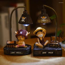 Table Lamps Creative Birthday Lamp Gift Animation Japanese Groceries Handmade Hanging Ornaments Student Gifts Doll Resin Ha