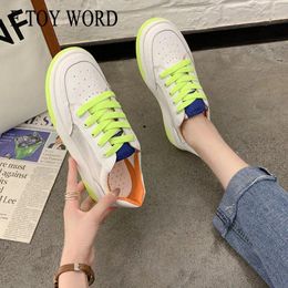 Fitness Shoes E TOY WORD Net Red White Women 2024 Wild Summer Sneakers Breathable Mesh Casual Student Low Flat Fashion