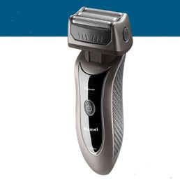 portable New 3D Head Men039s Rechargeable shaver Electric Shaver Razor man beard trimmer and mustache clipper razor EU 220v4498819