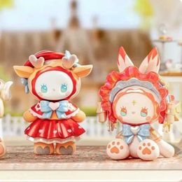 Blind box Emma Secret Forest Tea Party Collection Series Blind Box Toys Mystery Box Mistery Caixa Action Figure Cute Model Birthday Gift Y240517