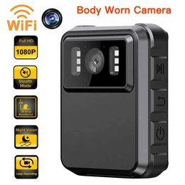 Sports Action Video Cameras WiFi hotspot HD 4K mini camera sports safety camera outdoor law enforcement night vision camera DVR video recorder Camcorder J240514