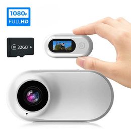 Sports Action Video Cameras 1080P mini action camera outdoor portable pocket camera video DVR recorder sports DV bicycle driving recorder J240514