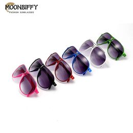 Cute Kids Sunglasses Colorful Frame Girls/Boys Sun Glasses for Children UV400 Baby Mirror Sunglass Oculos Feminino L2405