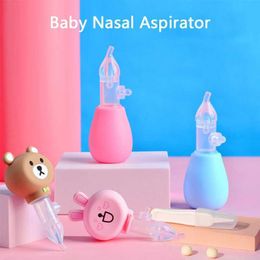 Nasal Aspirators# Neonatal silicone safe nasal cleaning vacuum suction baby nasal sprayer nasal cleaner pusher baby health nasal cavity d240516