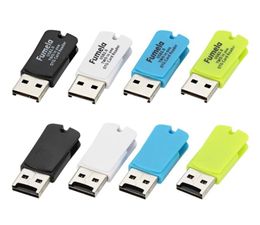 Mini USB Card Reader OTG Micro USB TF Card USB 20 Memory Card Adapter High Quality Connexion Kit For PC Smartphone 100pcslot9798055