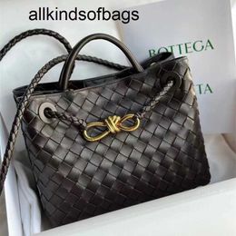 Andiamo Bag Cool Australian Deep Chocolate Woven Handbag Identified National Inspection and Quarantine