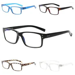 Sunglasses Blue Light Barrier Reading Glasses For Men Women Ultralight Prescription Classic Style With High Quality Spring Hinges