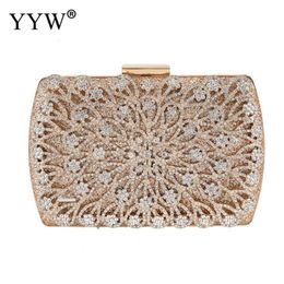 Lady Diamond Wedding Evening Women Clutch Round Bag Fashion Purses And Handbags Crossbody Party Shoulder Bags Gold Silver Black 200919 237T