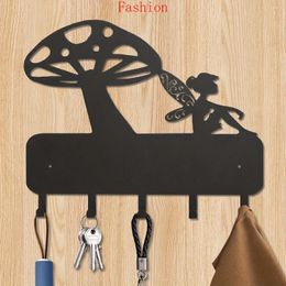 Hooks CIFBUY Metal Mushroom Key Hangers Wall Mounted Household MultiPurpose Coat Bag Holder Decorative Hook Dec
