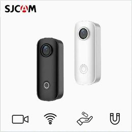 Sports Action Video Cameras SJCAM C100 Plus action camera 4K 30M waterproof 2.4G WiFi action sports action camera EIS bicycle sports DV camera motorcycle J240514