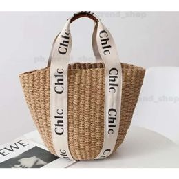 Luxury Designer chlole Bag Beach Bag woody Tote Handbag Women Handbag Classic Grass Woven Shoulder Bags Tote Medium Handbag Large Capacity Bags 141