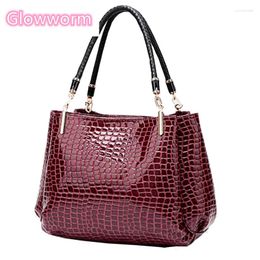 Shoulder Bags Designer Women Fashion Handbag Leather Bag Large Capacity Casual Crocodile Pattern Tote