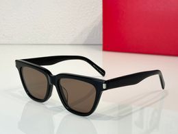 Popular Sunglasses For Men Women Designer SL 462 Fashion Summer Cateye Avant-Garde UV400 Goggles Style Anti-Ultraviolet Acetate Full Frame Glasses Random Box