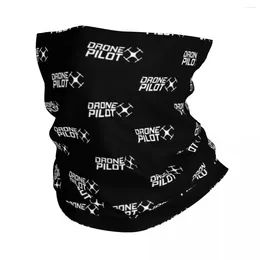 Scarves Drone Pilot Bandana Neck Cover Printed Wrap Scarf Multi-use FaceMask Outdoor Sports For Men Women Adult Breathable