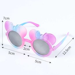 2022 Children Star Cartoon Round Colours Sunglasses Baby Girl Boy UV400 Goggles Outdoor Kids Summer Beach Holiday Eyewear