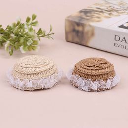 1 Pcs Dollhouse Mini Wicker Basket Food Baskets Model Kitchen Accessories For Doll House Decoration Kids Pretend Play Toys