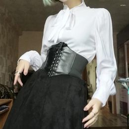 Belts Fashion Corset Wide Pu Leather Slimming Body Waistband For Women Elastic Waist Belt Cinto Feminino Ceinture Femme