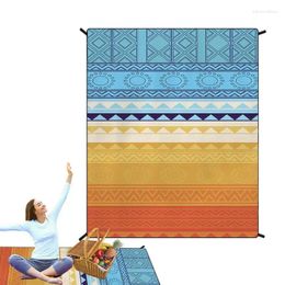 Carpets Outdoor Picnic Blanket Sandproof Beach Foldable Lightweight Mat With Storage Bag For Camping Garden Travelling