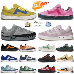 Adidas Designer Originals Adimatic Sapatos Casuais Rosa Fusão Homens Mulheres Núcleo Preto Branco Cristal Verde Gum Claro Noite Luz Preto Amarelo Plataforma Treinadores