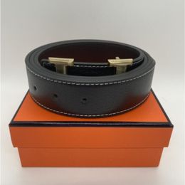 Wholesale Betls 2023 Mens Womens Designer Belt Genuine Cowhide Leather black Gold silver Buckle Size 105-125CM with orange Box Free shi 3008