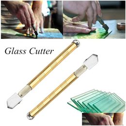 Other Electrical & Telecommunication Supplies Wholesale Hining Professional Glass Cutter Portable Construction Tile Sharp Roller-Type Dhxhl