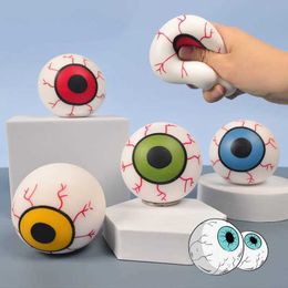 Other Toys 1 relief Halloween gift floor horror eye squeeze ball player violin toy for children and adults