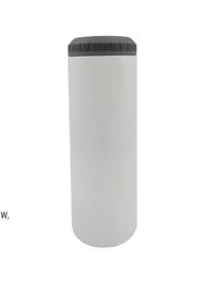 sublimation 16oz 4 in 1 tumbler blank can cooler white Stainless Steel straight tumbler by sea BHB144649425499