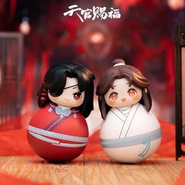Blind box Heavenly Officials Blessing Tumbler Blind Box Tian Guan Ci Fu Anime Figure Xie Lian Hua Cheng Mystery Box Toy Doll Surprise Gift Y240517